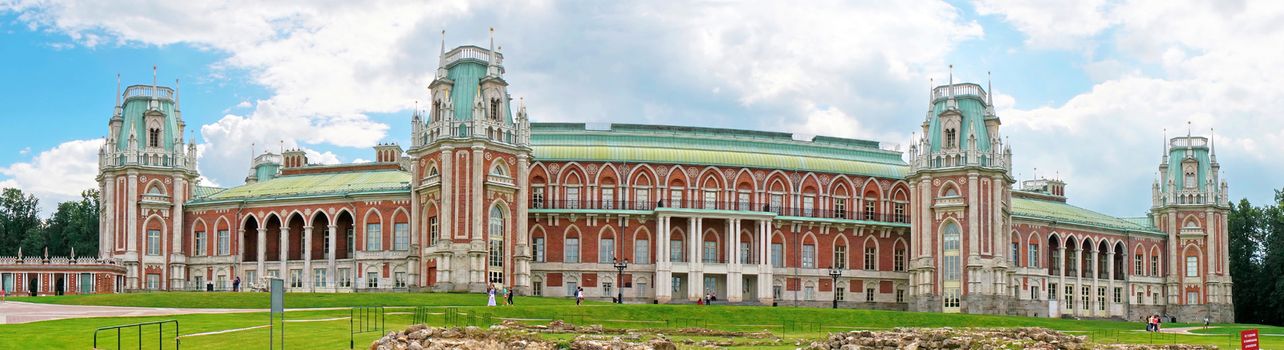 Palace of the Russian Empress Catherine II in Moscow                               