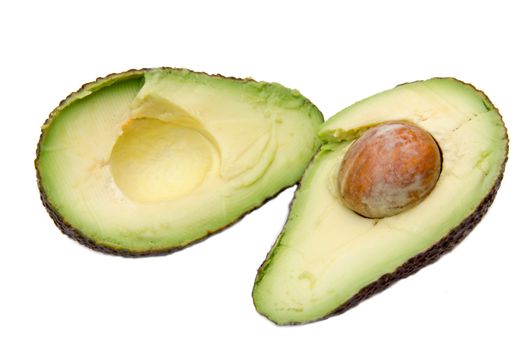 Avocado cut on isolated white 







Avocado cut