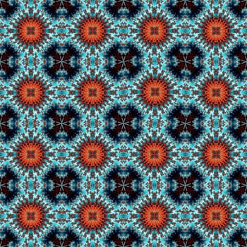 Digital computer graphic - seamless decorative ornament for design.
