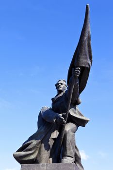 A monument commemorating the events which took place in Riga on 13th January 1905 - also known as Bloody Sunday.  The monument is situated along the east bank of the Daugava River in Riga, Latvia.