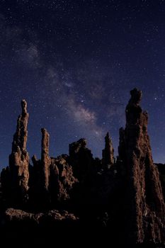 Beautiful Landscape Image of the Tufas of Mono Lake