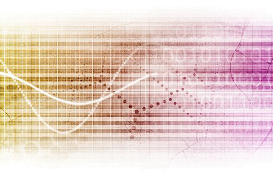 Online Research Concept on Data Around the World