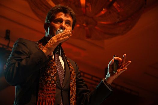 jakarta, indonesia-september 21, 2010: AXA CEO-Henri de Castries giving his speech in AXA spirit day at mulia hotel senayan, jakarta-indonesia.