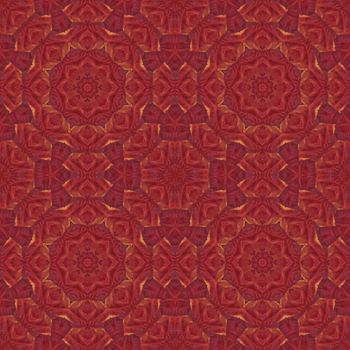 Artistic background, abstract seamless floral pattern with colorful leaves of plants