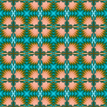 Digital computer graphic - seamless decorative ornament with a crosses for design.