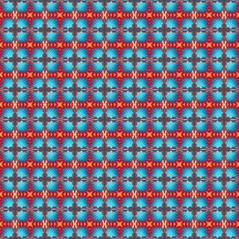 Digital computer graphic - seamless decorative ornament with a crosses for design.