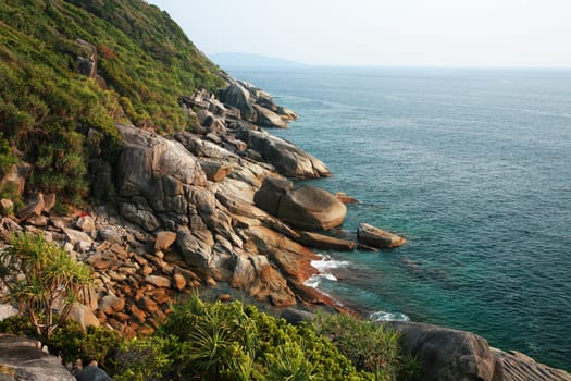 view point of Similan island south of Thailand.