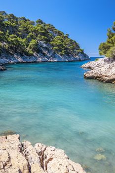 Calanques of Port Pin in Cassis, near Marseille, France