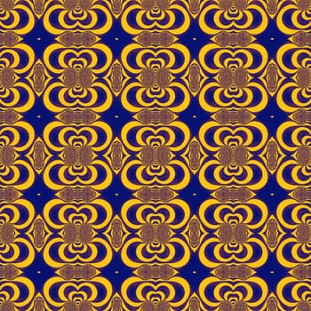 Digital computer graphic - seamless decorative pattern for design.