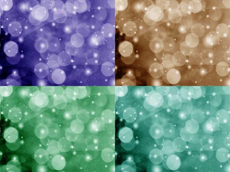 Decorative abstract texture with a bibles on a multicolor background