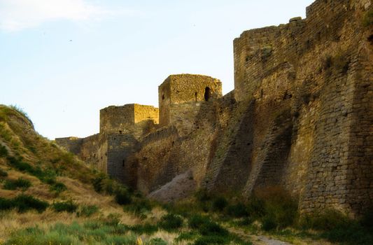 old big military fortress in Ukraine