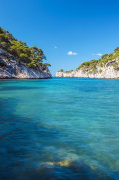 Calanques of Port Pin in Cassis, France