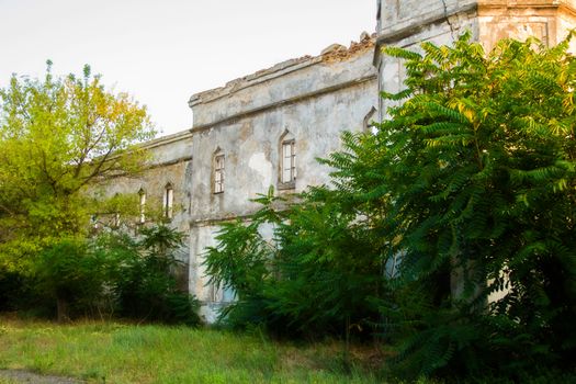 old  big Alexandria barracks in Belgorod-Dnestrovsky in Ukraine