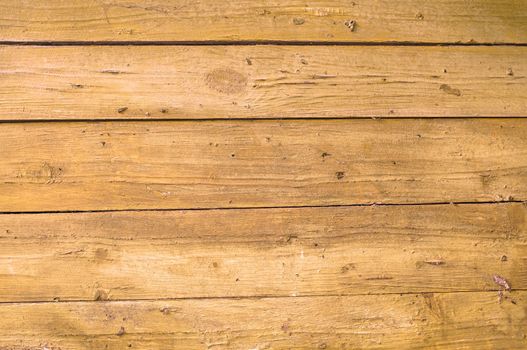 Texture of old ginger wooden fence                            