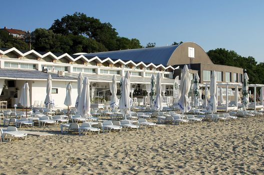 It's good to meet the sun early in the morning at Varna beach