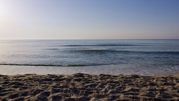 It is penitence to face the day at the beach in Varna