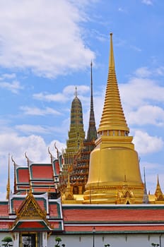 Phra kaew temple, Grand palace ,Bangkok,Thailand.