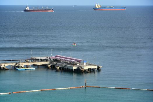 Koh Larn Harbour in Pattaya, Thailand.