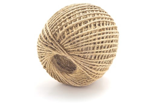 small skein of jute twine for packaging