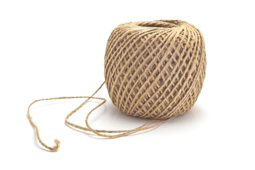 small skein of jute twine for packaging