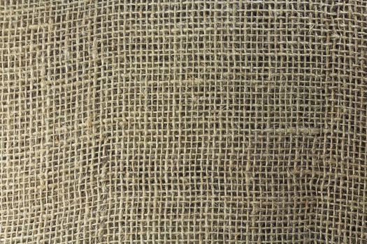 texture of coarse jute burlap for background