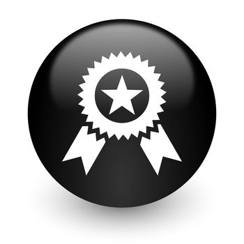 black glossy computer icon