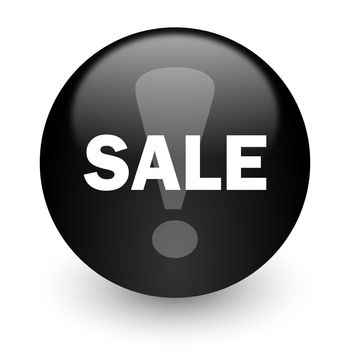 black glossy computer icon