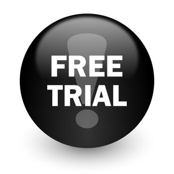 black glossy computer icon