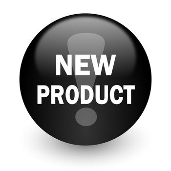 black glossy computer icon