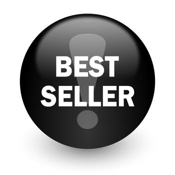 black glossy computer icon