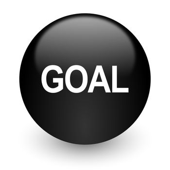 black glossy computer icon