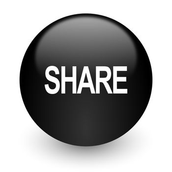 black glossy computer icon