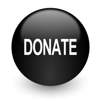 black glossy computer icon