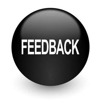 black glossy computer icon