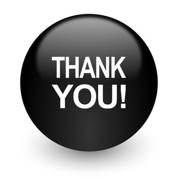 black glossy computer icon