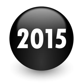 black glossy computer icon