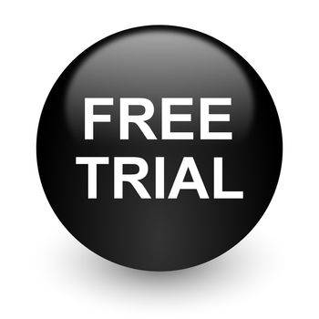 black glossy computer icon