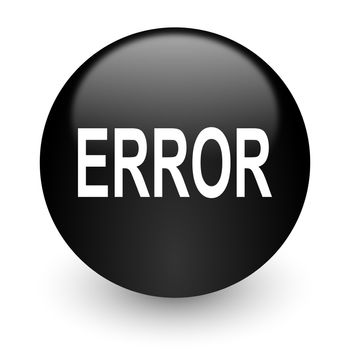 black glossy computer icon