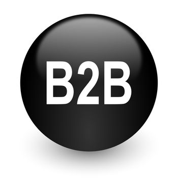 black glossy computer icon