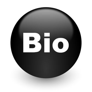 black glossy computer icon