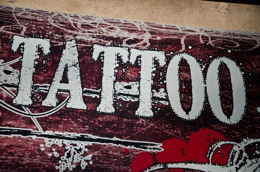 body art - tatoo shop facade