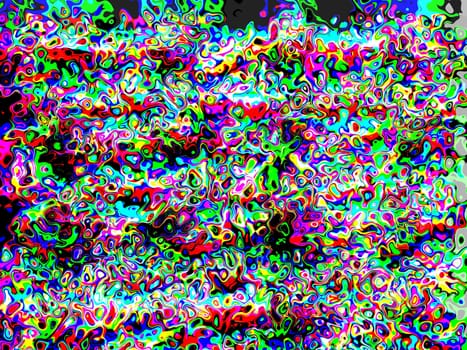 Digital computer graphic - decorative textural background for design.