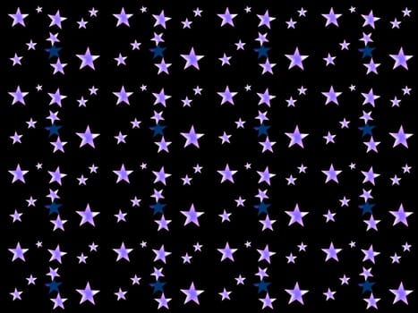 Digital computer graphic - seamless decorative background with a stars for design.