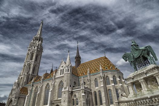 The Mathias Church in Budapest (HUngary) or Church of Our Lady