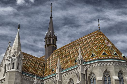 The Mathias Church in Budapest (HUngary) or Church of Our Lady