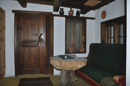 Entrance to the guesthouse in Bansko