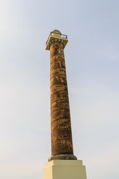 The Astoria Column in Astoria, Oregon.