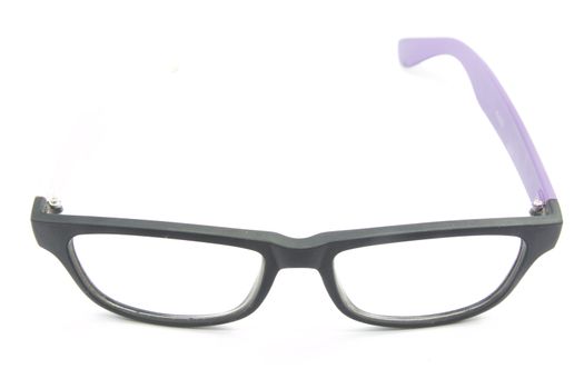 Eyeglasses isolated on white background, accessory object.