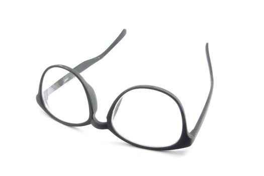Eyeglasses isolated on white background, accessory object.