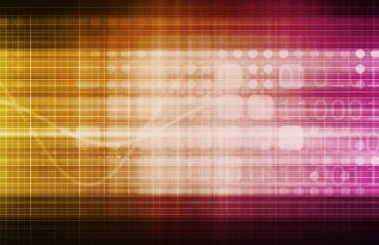 Medical Technology Background as a Art Concept